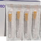 BD Microlance - Gelaat Steriele Naalden - 25g - 0.5 x 16 mm - Oranje - Gerstkorrel - Milia - Comedonen - 100 Stuks