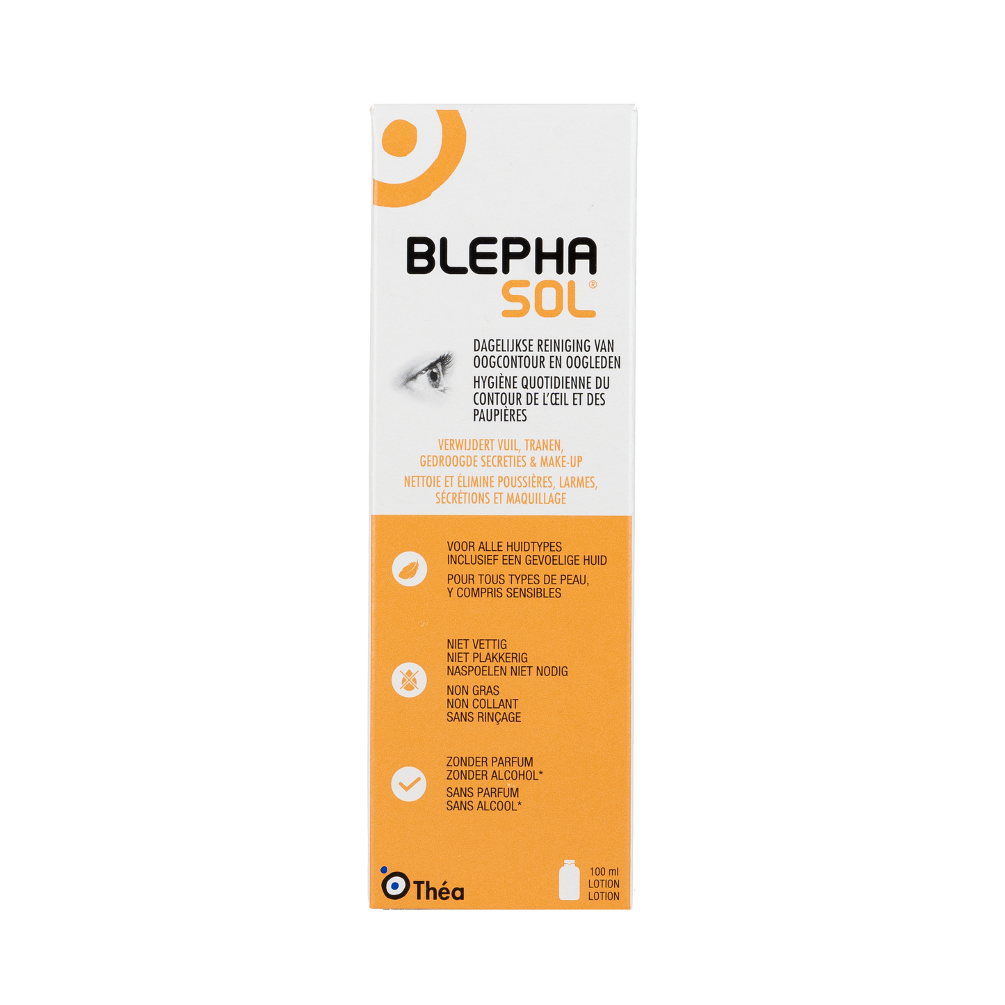 Blephasol Lotion – Steriele reiniging voor gezonde oogleden