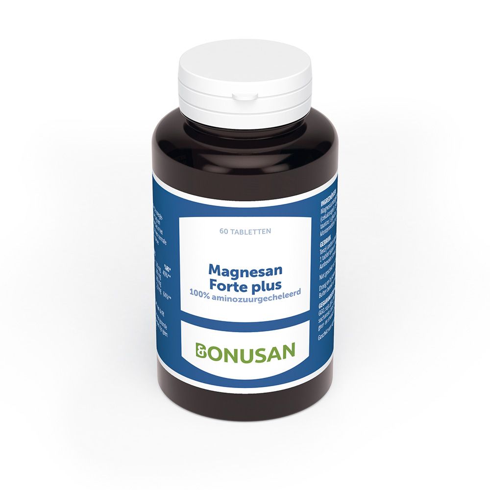 Bonusan Magnesan Forte Plus 120 stuks – Complete Magnesiumondersteuning voor Lichaam en Geest
