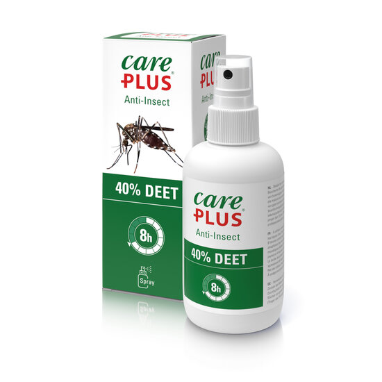 Care Plus Anti-Insect DEET 40% Spray 60 ml – Krachtige bescherming tegen muggen en teken