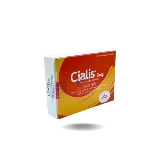Cialis 5 mg – Dagelijkse behandeling bij erectiestoornissen (28 tabletten)