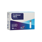 Contour Next Teststrips – Nauwkeurige Teststrips voor Contour XT en Contour Next (One) Glucosemeters - 100 stuks