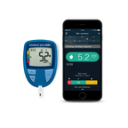 Contour Plus BLUE Glucosemeter – Nauwkeurige en Gebruiksvriendelijke Bloedglucosemetingen