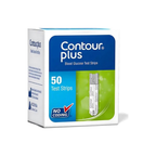 Contour Plus Teststrips 50 stuks – Betrouwbare en Comfortabele Bloedglucosemetingen