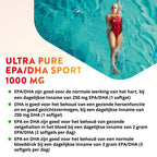 Vitals Ultra Pure EPA/DHA Sport Softgels 1000 mg – 60 stuks | Sport