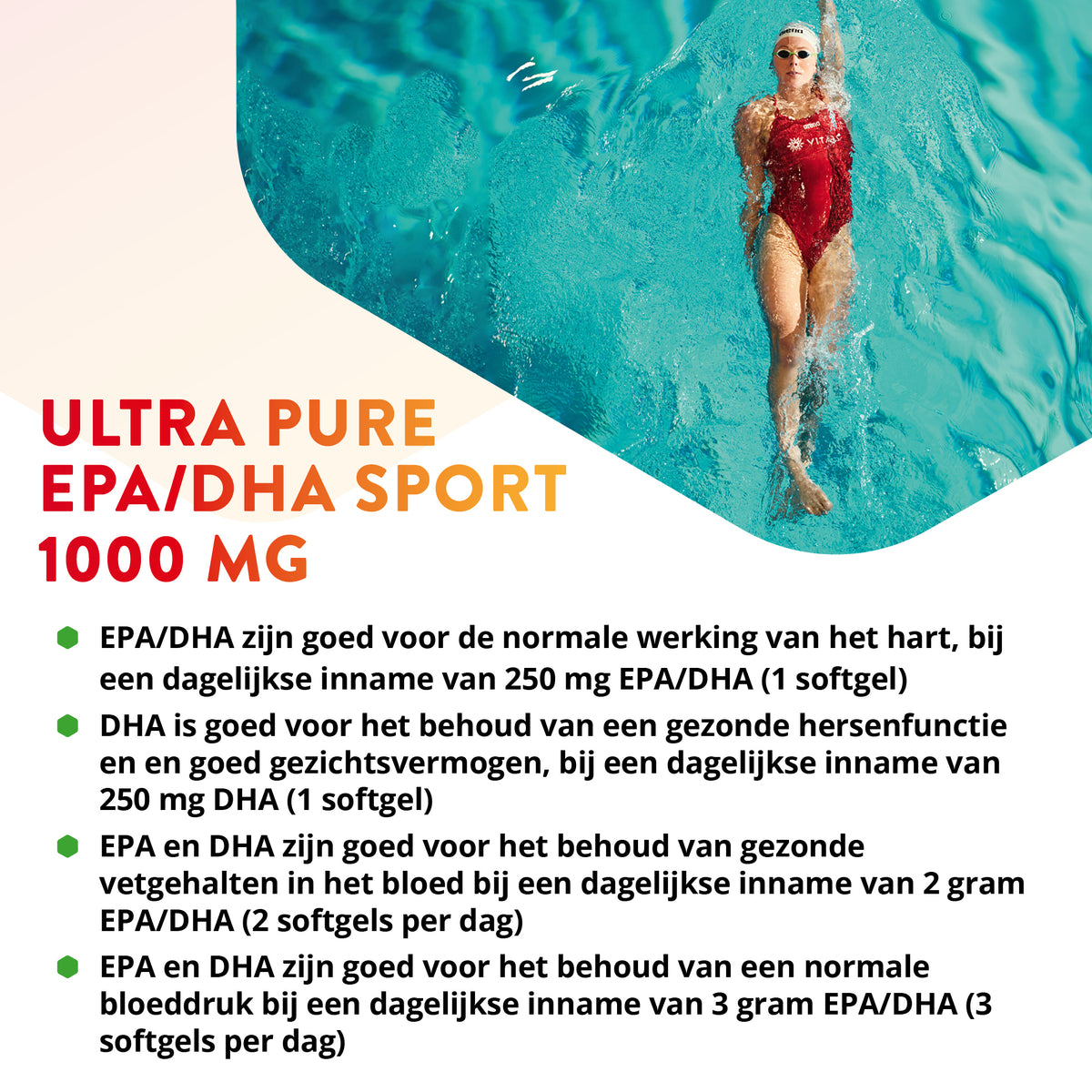 Vitals Ultra Pure EPA/DHA Sport Softgels 1000 mg – 60 stuks | Sport