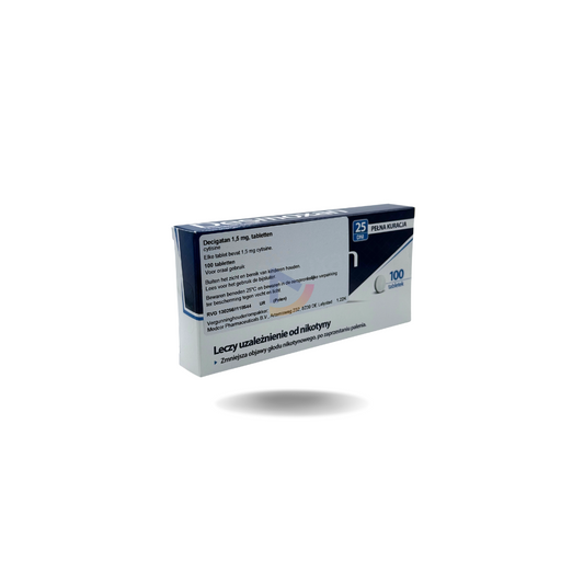 Decigatan 1,5mg tabletten – Rookstopmiddel met cytisine – 100 stuks