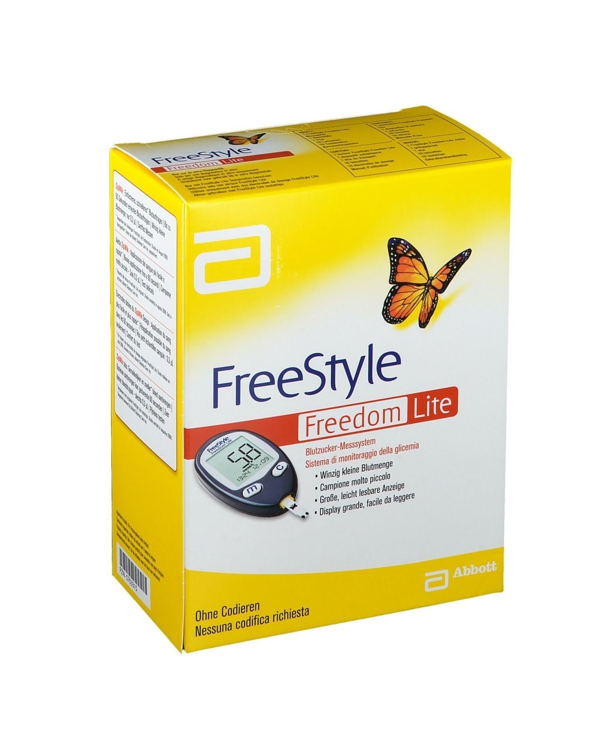 Freestyle Freedom Lite Set – Betrouwbare en Pijnloze Bloedglucosemeting