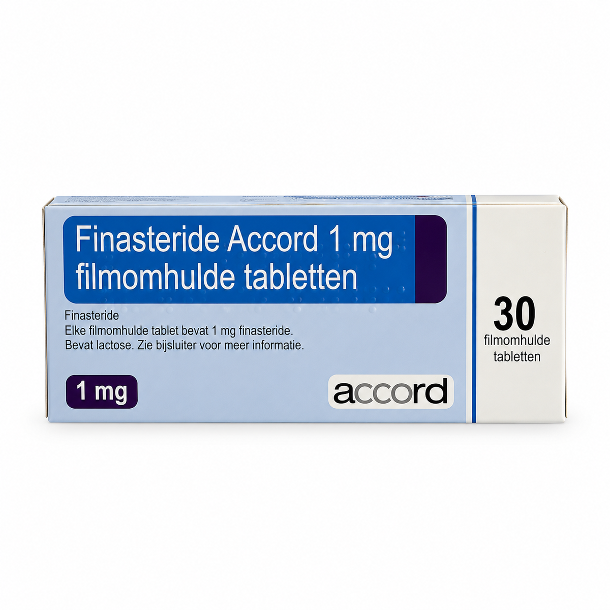 Finasteride Accord 1 mg – 30 filmomhulde tabletten - ApotheekWebshop