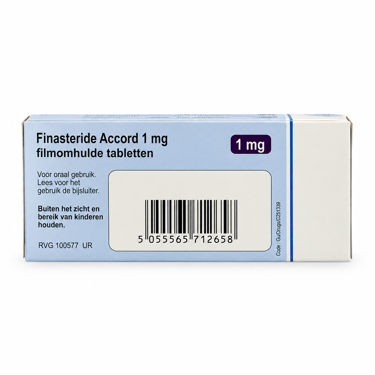 Finasteride Accord 1 mg – 30 filmomhulde tabletten - ApotheekWebshop