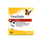FreeStyle Lite Teststrips 100 stuks – Betrouwbare, Nauwkeurige en Pijnloze Glucosemetingen