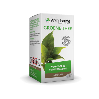 Arkocaps Groene Thee - Ondersteunt de vetstofwisseling