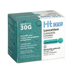 HT One 30G Universele Lancetten 100 Stuks – Comfortabele en Hygiënische Bloedafname
