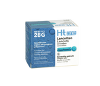 HT One 28G Universele Lancetten – 100 Stuks voor Comfortabele en Hygiënische Bloedafname