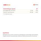 Vitals IJzer 25 mg met Vitamine C Capsules – 100 stuks | Weerstand