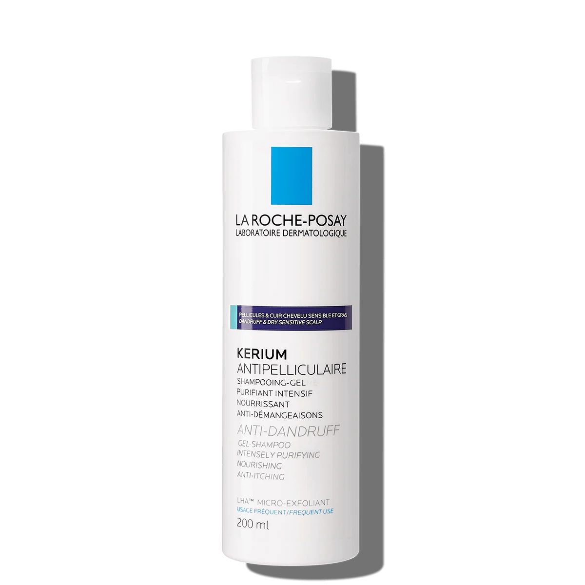 La Roche-Posay Kerium Anti-Roos Gel Shampoo Vette Hoofdhuid 200ml