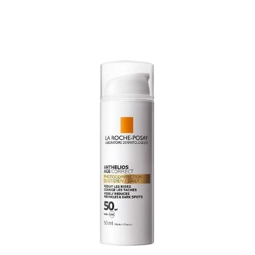 La Roche-Posay Anthelios Age Correct SPF50+ 50ml – Anti-Aging Crème met Zeer Hoge Zonbescherming