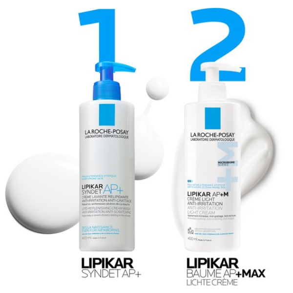 La Roche-Posay Lipikar Baume AP+M 400ml – Intensieve Verzorging voor een Gevoelige en Droge Huid