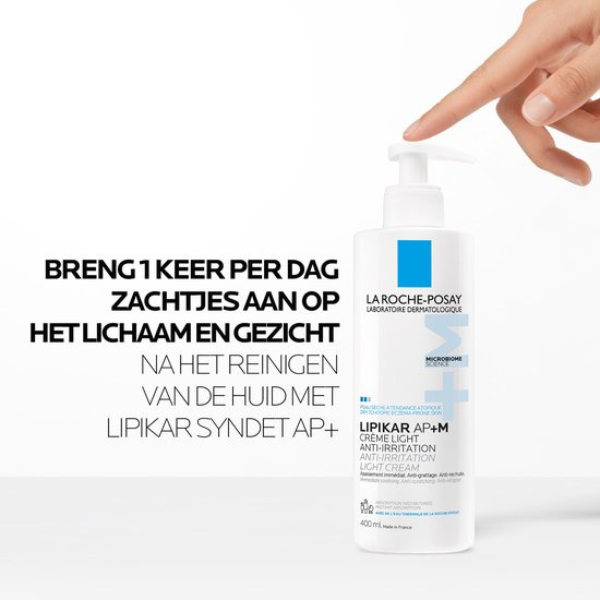 La Roche-Posay Lipikar Baume AP+M 400ml – Intensieve Verzorging voor een Gevoelige en Droge Huid