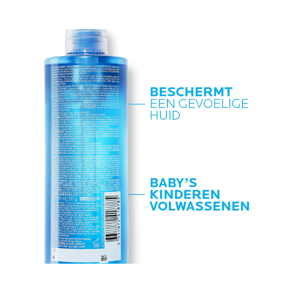 La Roche-Posay Lipikar Wasgel 400ml – Milde Reiniging voor het Hele Gezin