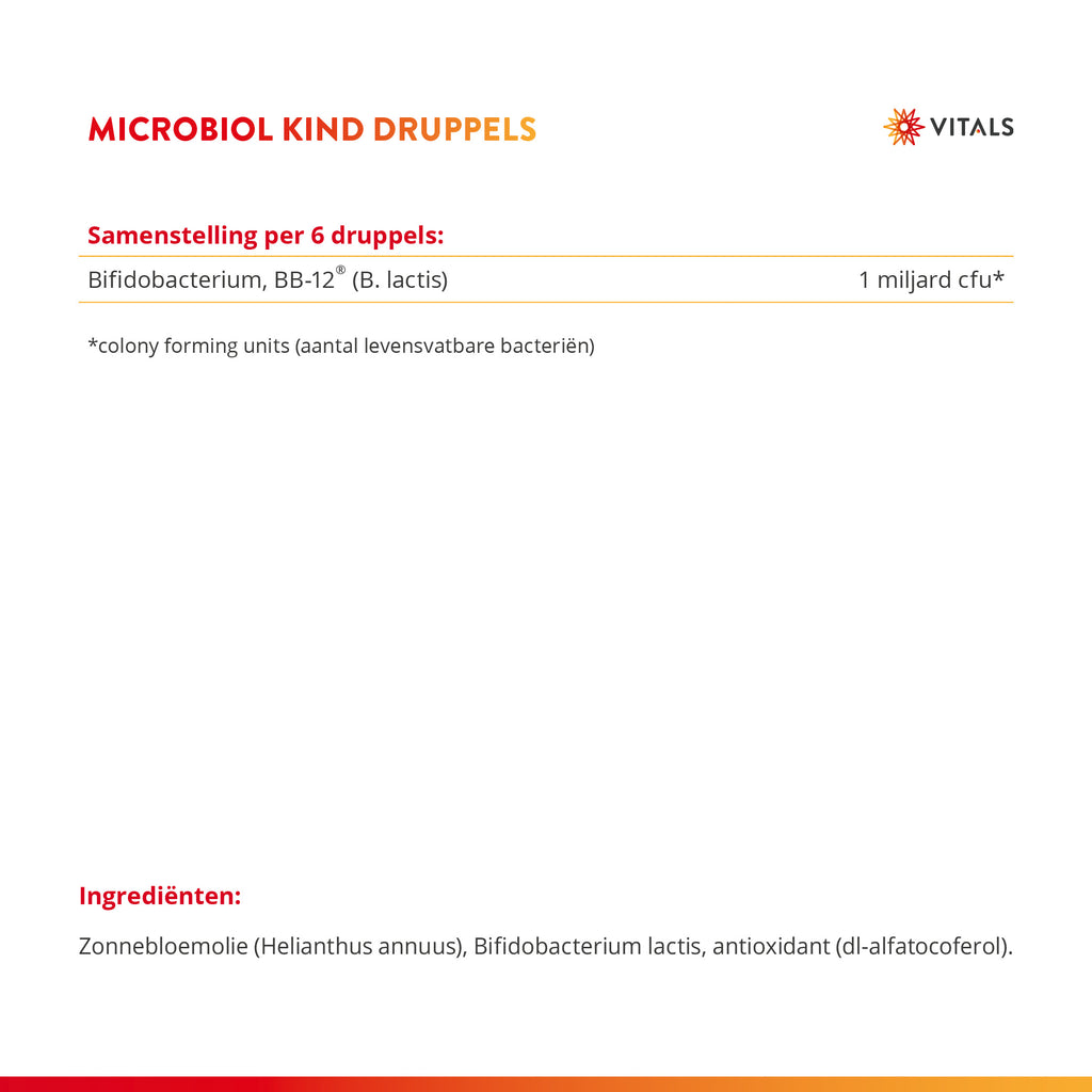 Vitals Microbiol Kind Druppels 100 druppels