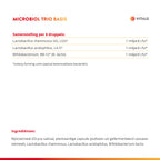 Vitals Microbiol Trio Basis Capsules – 60 stuks | Spijsvertering