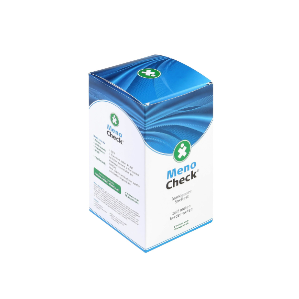 Meno-Check Overgangstest 2 stuks – FSH-zelftest in urine