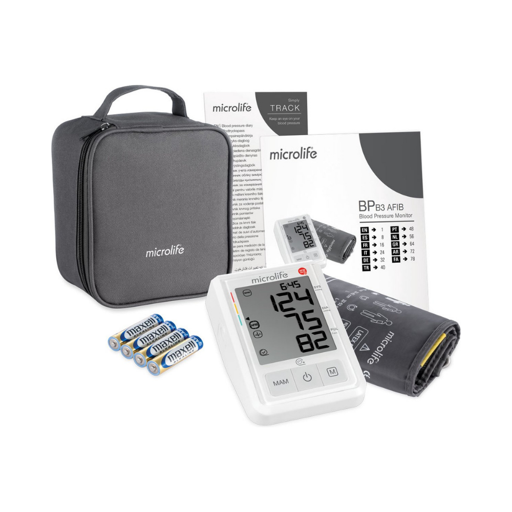 Microlife BP B3 AFIB Bloeddrukmeter – Innovatieve Technologie voor Betrouwbare Gezondheidsbewaking
