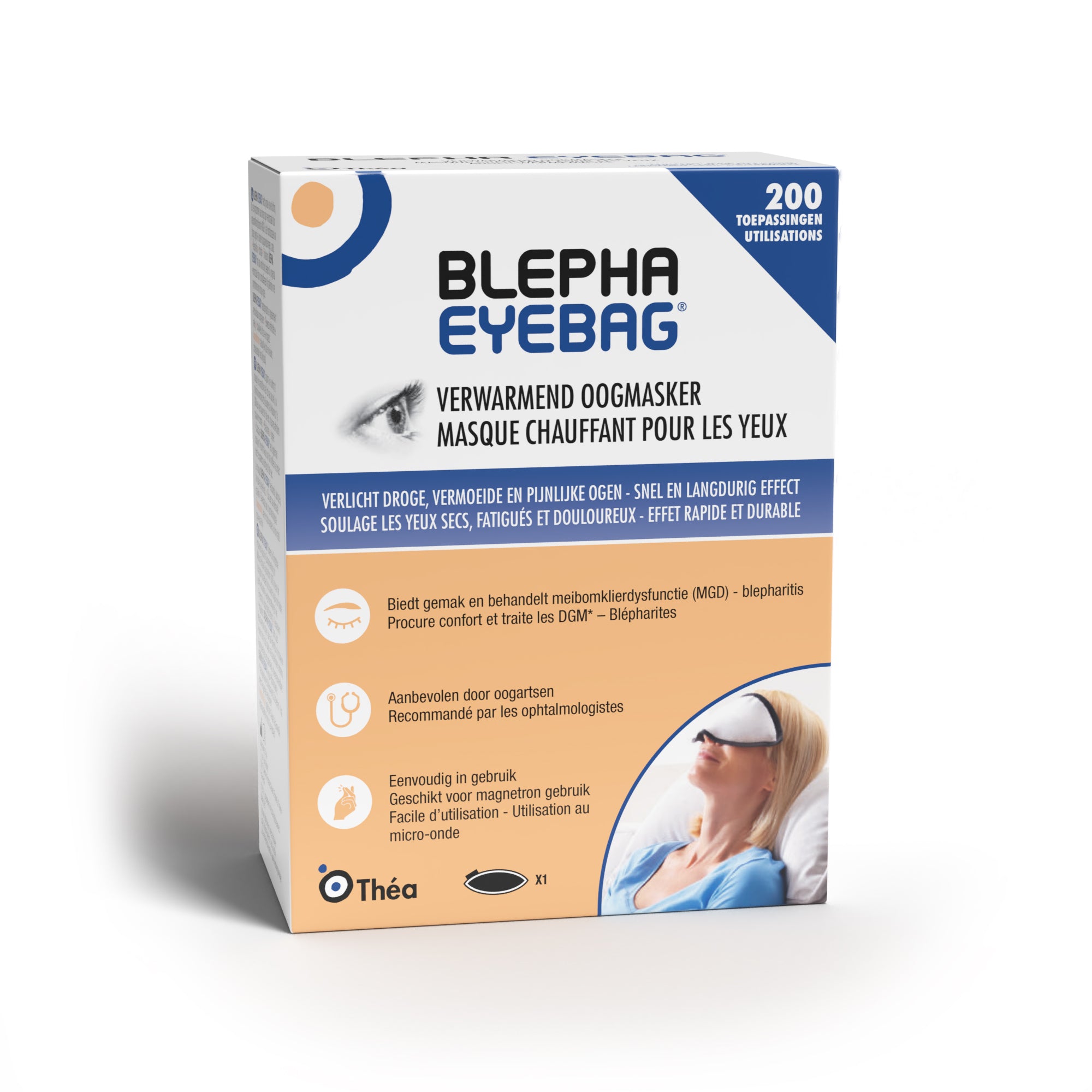 Blepha Eyebag Oogmasker – De natuurlijke oplossing bij droge ogen en blefaritis