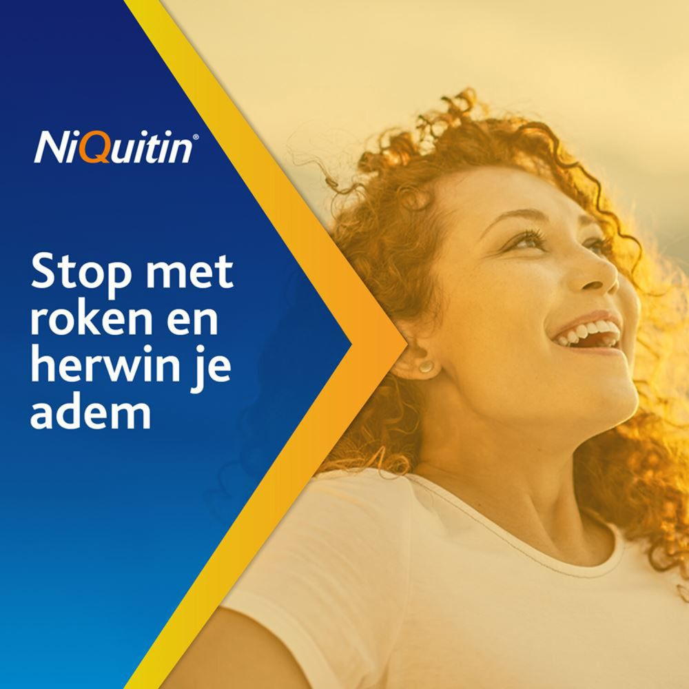 NiQuitin Clear Nicotinepleisters 14 mg – 14 stuks (Stap 2) | Stoppen met Roken