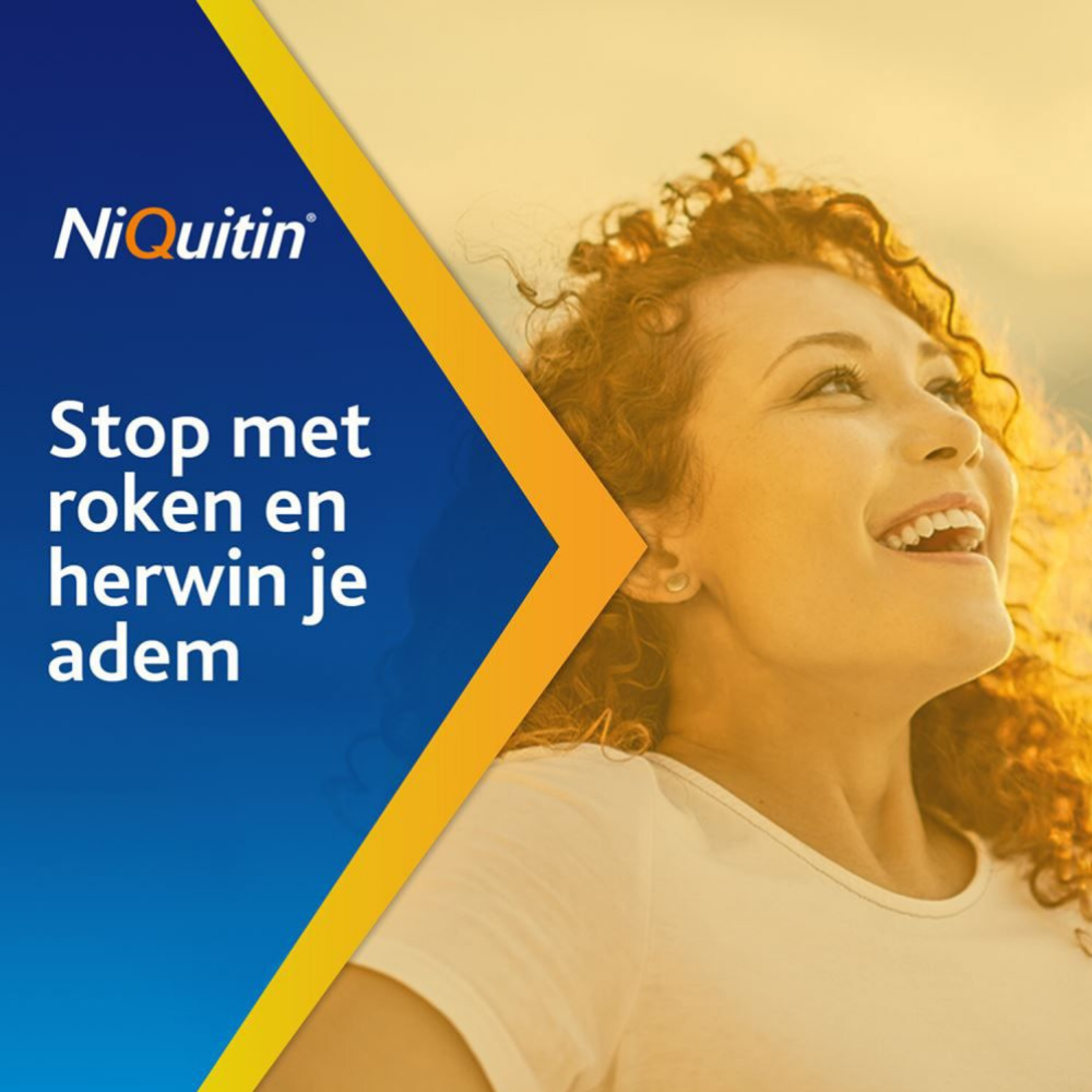 NiQuitin Clear Nicotinepleister 21 mg – 14 stuks (Stap 1) | Stoppen met roken