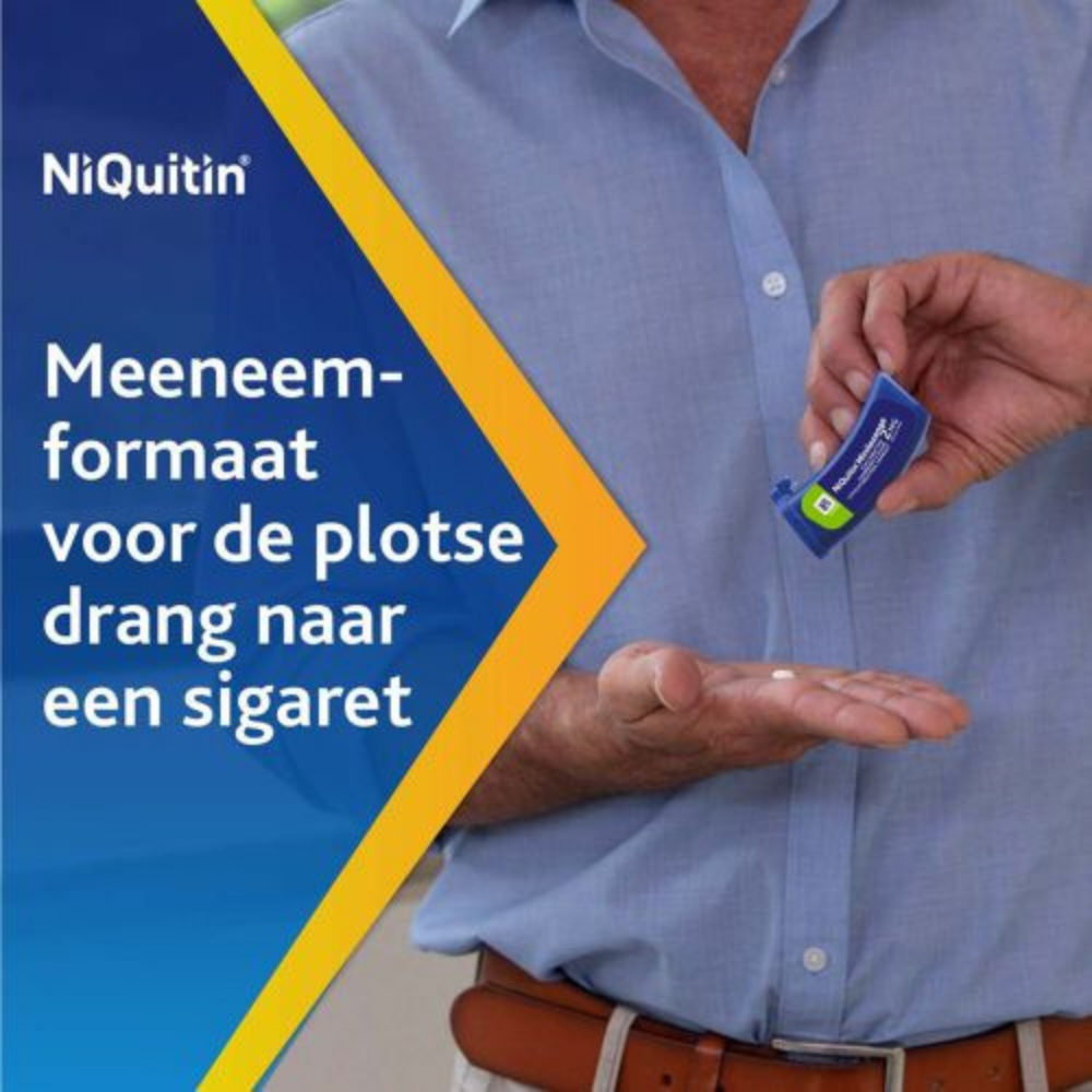 NiQuitin Mini Zuigtabletten 2 mg – 60 stuks | Stoppen met Roken