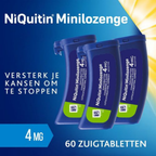NiQuitin Mini Zuigtabletten 2 mg – 60 stuks | Stoppen met Roken