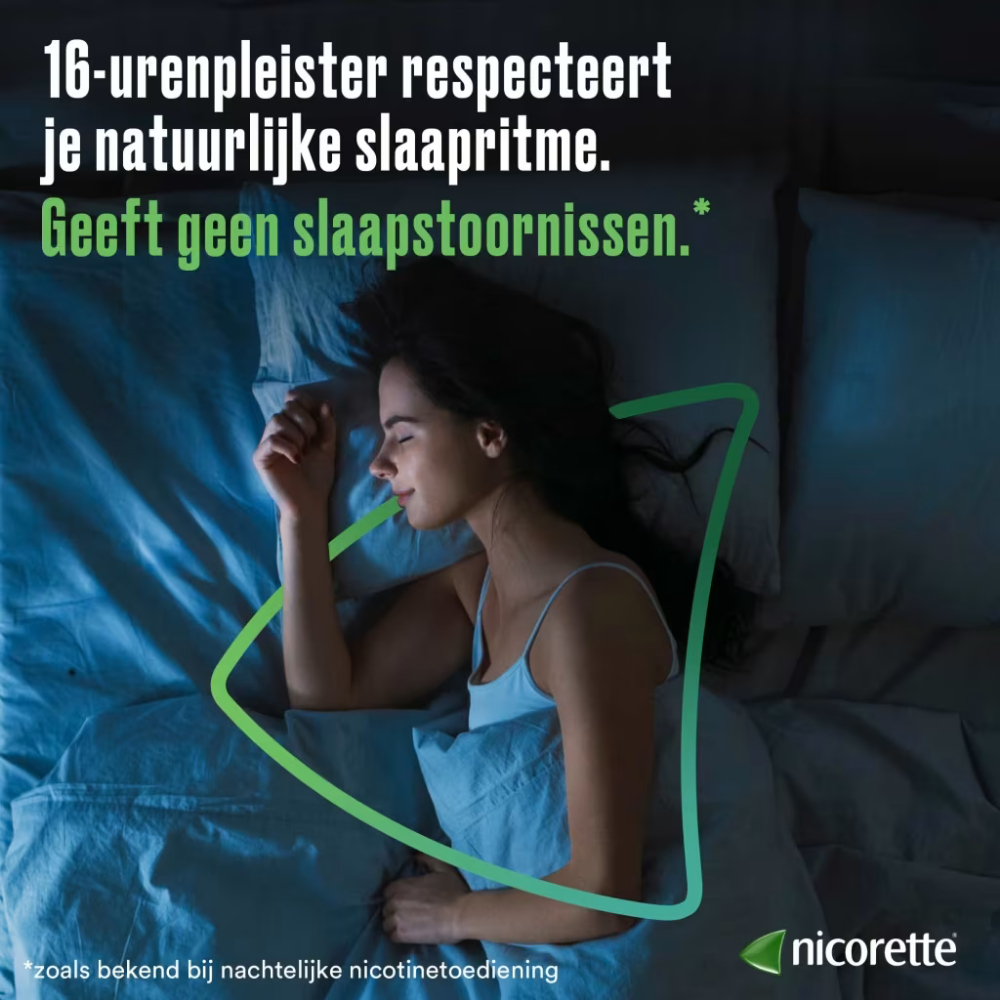 Nicorette Invisi Patch 25mg/16u – 14 stuks (Stap 1) | Stoppen met Roken