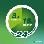 Nicorette Invisi Patch 25mg/16u – 14 stuks (Stap 1) | Stoppen met Roken