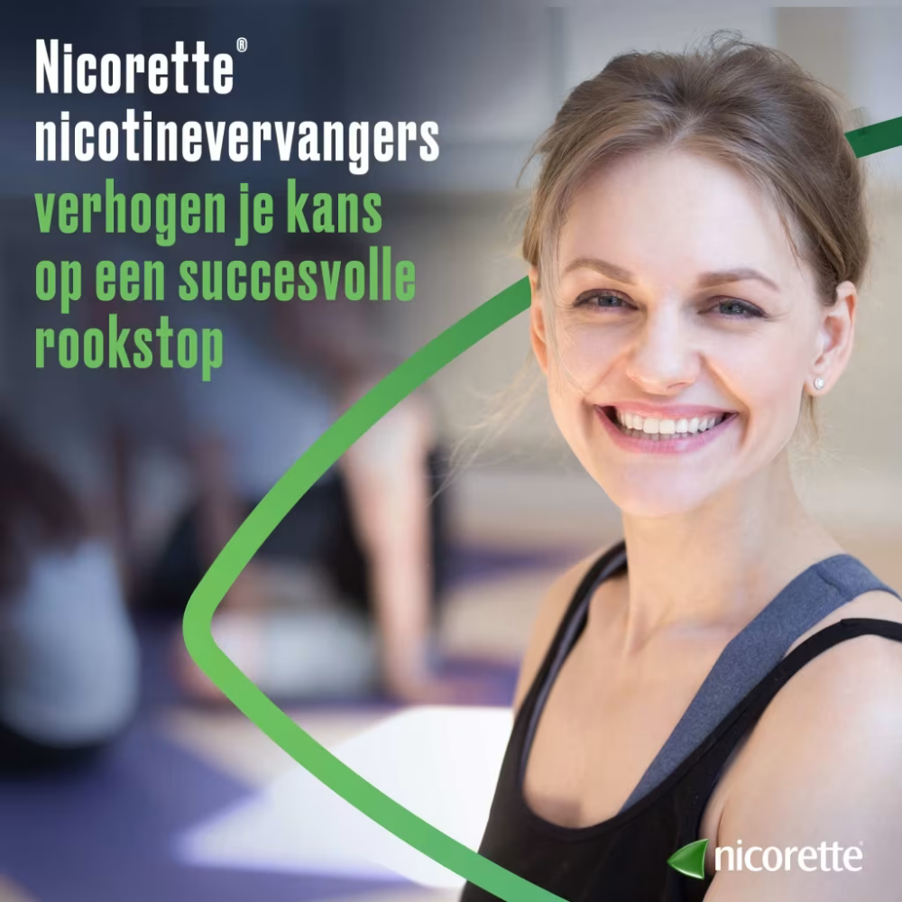 Nicorette Kauwgom 2mg Menthol Mint – 30 stuks | Stoppen met Roken