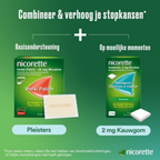 Nicorette Kauwgom 2mg Menthol Mint – 30 stuks | Stoppen met Roken