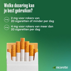 Nicorette Kauwgom 4mg Menthol Mint – 30 stuks | Stoppen met Roken
