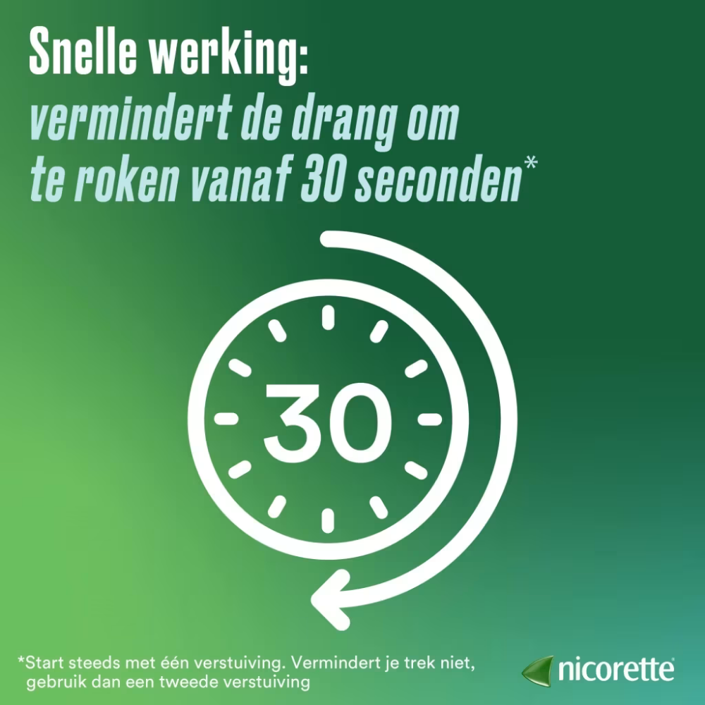 Nicorette Mondspray Fresh Mint – 13,2 ml | Stoppen met Roken
