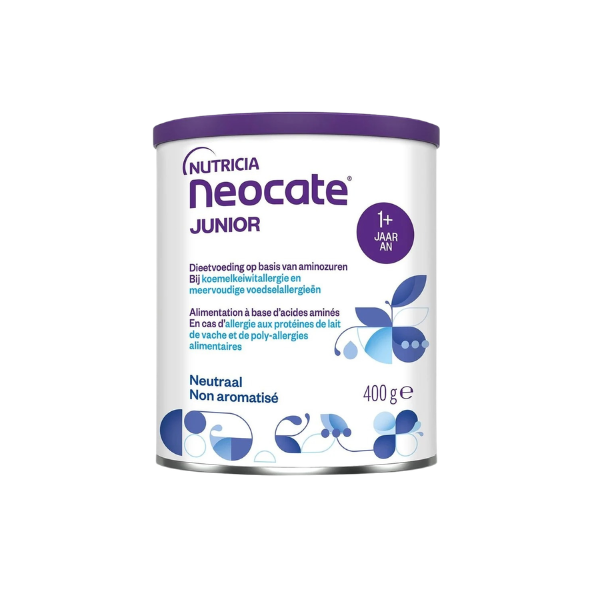 Nutricia Neocate Junior neutraal 400 g – Aminozuurvoeding bij koemelkallergie, vanaf 1 jaar