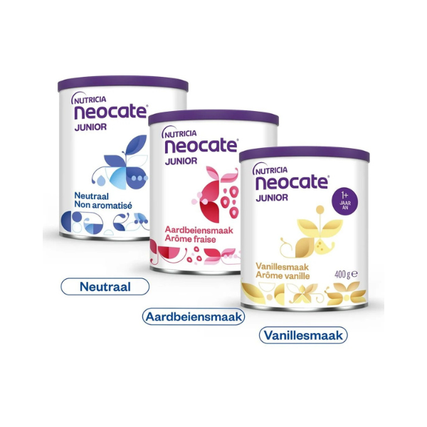 Nutricia Neocate Junior vanille 400 g – Aminozuurvoeding bij koemelkallergie, vanaf 1 jaar