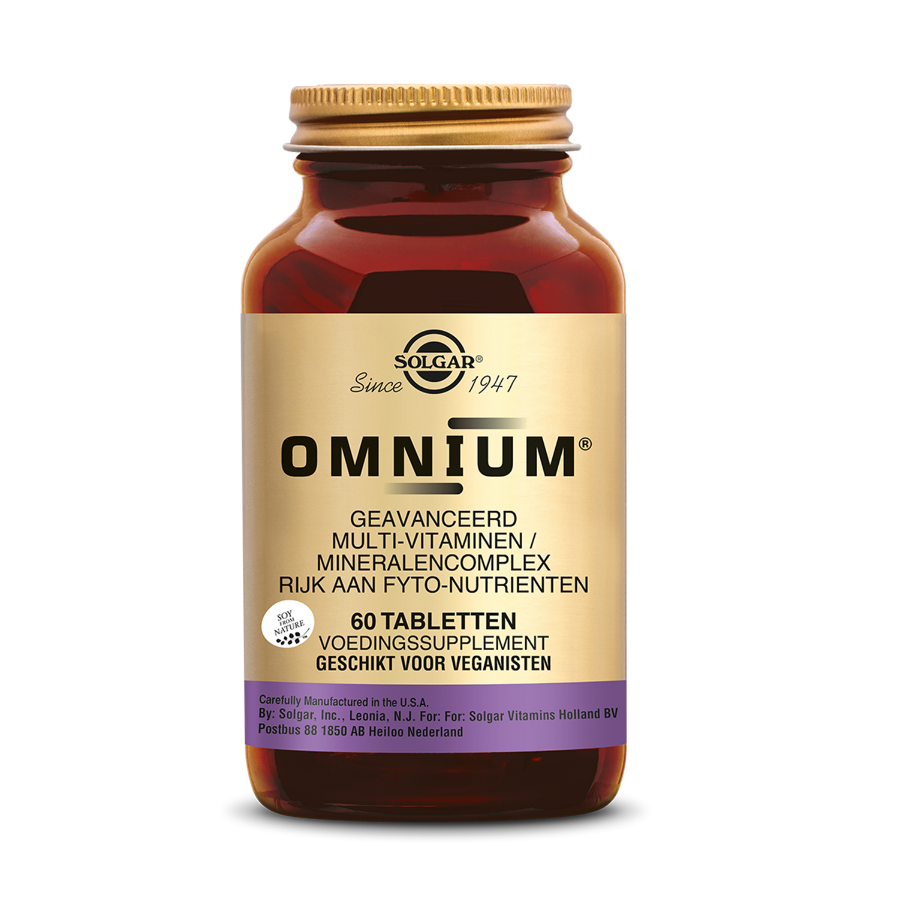 Solgar Omnium®  180 Tabletten | Premium Multivitamine & Antioxidantencomplex