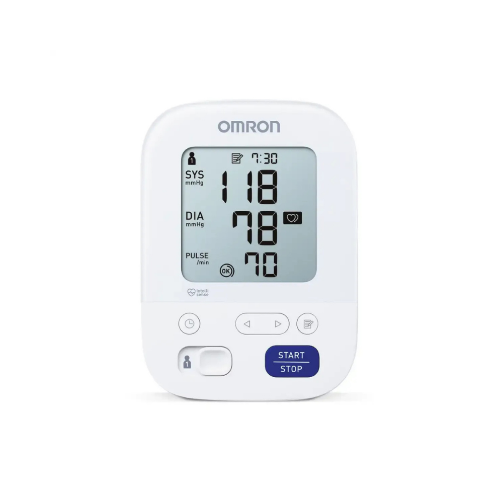 Omron M3 Comfort Bloeddrukmeter – Klinische Nauwkeurigheid en Comfortabele Thuisgebruik