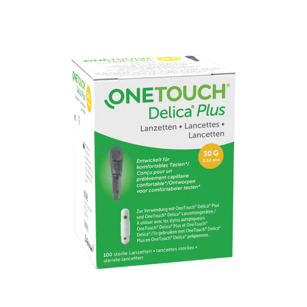 OneTouch Delica Plus Lancetten 30G – 200 stuks