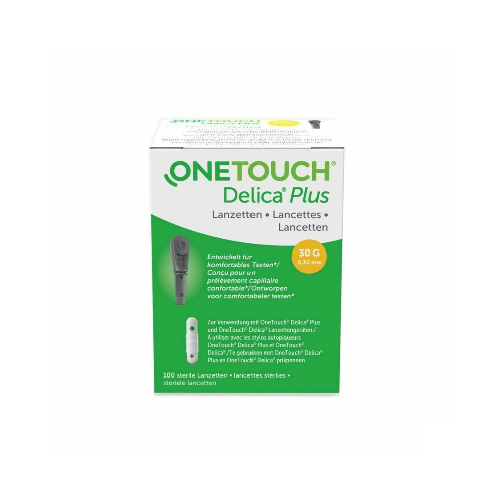OneTouch Delica Plus Lancetten 30G – 200 stuks