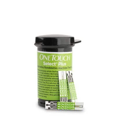 OneTouch® Select Plus Teststrips 50 Stuks – Nauwkeurige en Betrouwbare Glucosemetingen