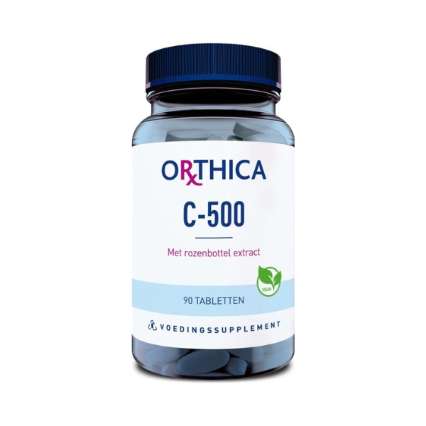 Orthica C-500 – Vitamine C voor Weerstand en Energie | 90 Tabletten
