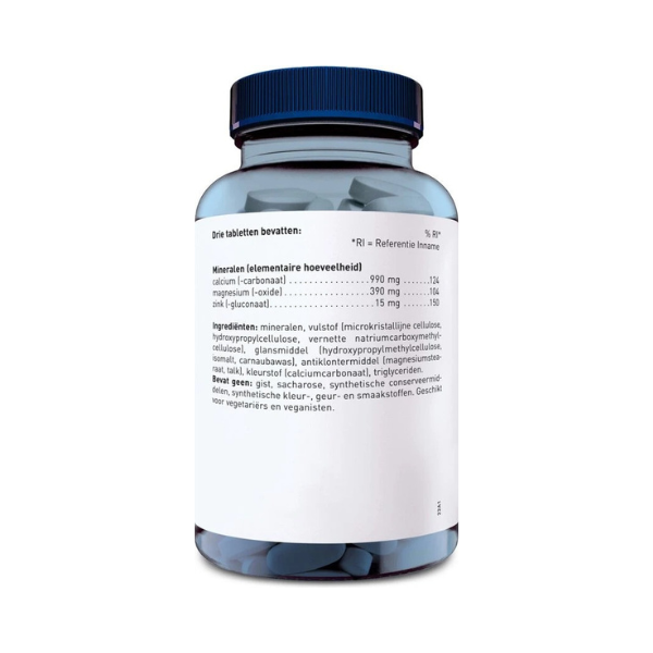 Orthica Cal-Mag-Zink - Calcium Magnesium Zink Tabletten – 90 stuks | Botten