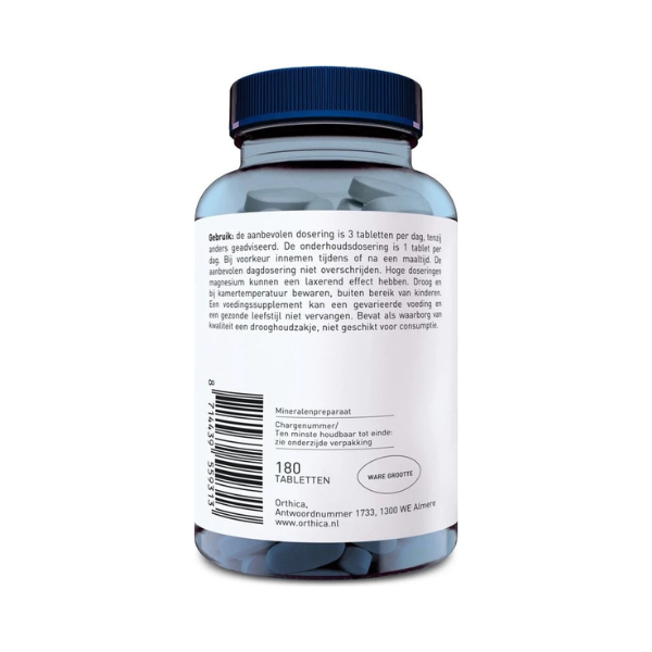 Orthica Cal-Mag-Zink - Calcium Magnesium Zink Tabletten – 90 stuks | Botten