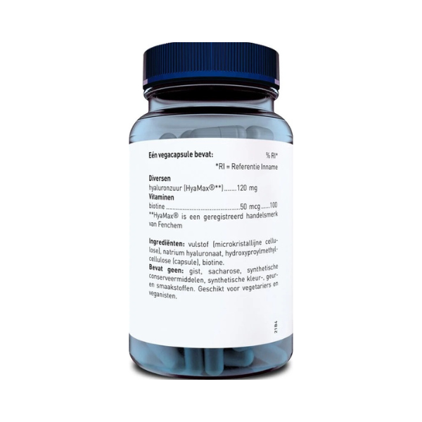 Orthica Hyaluronzuur-120 Vegacapsules – 30 stuks | Huid
